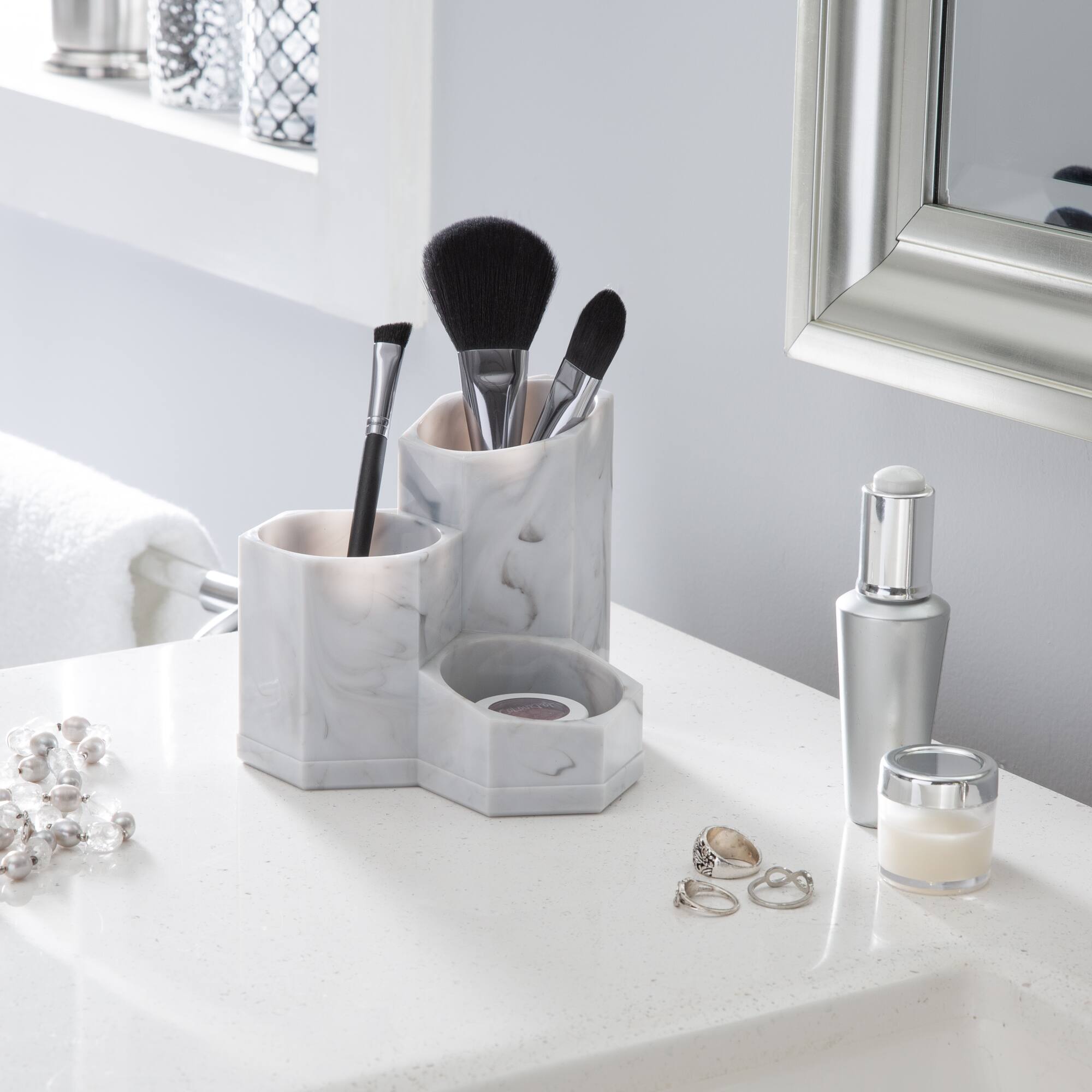Simplify Pencil Brush Marble Holder